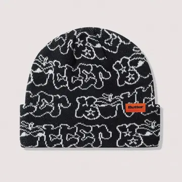 BUTTER GOODS 비니 니트 모자 블랙