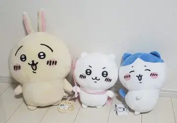 치이카와 BIG 봉제 인형 3종 세트 치이카와 토끼 하치와레