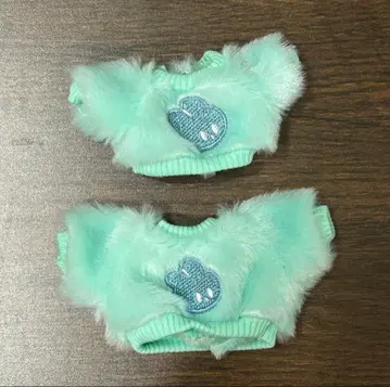 10cm 5cm 봉제 인형 의류 블루 토끼