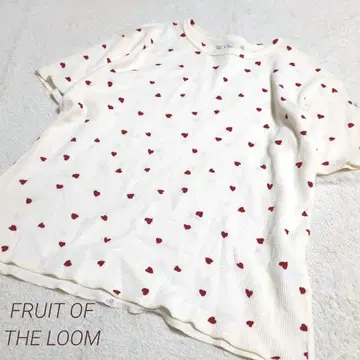 [ FRUIT OF THE LOOM ] 별주 하트T 서멀t 하트 무늬