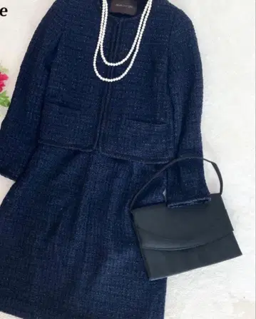 Jewel Changes 트위드 노카라 포멀 슈트