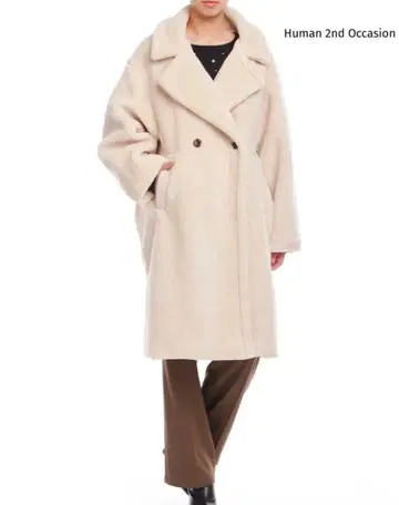 새상품 완판템 정가 3만 정도 H2O 테디 보아 롱 체스터 코트 이에나