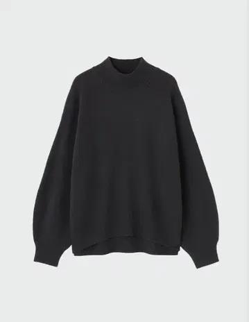 PLST 엑스트라 파인 메리노울 미들 게이지 터틀넥 스웨터 L