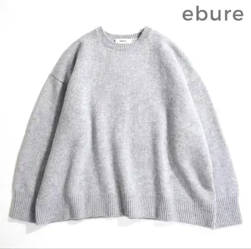 [ 새상품급 ] 에브르 엑스트라 파인 울 크루넥 풀오버