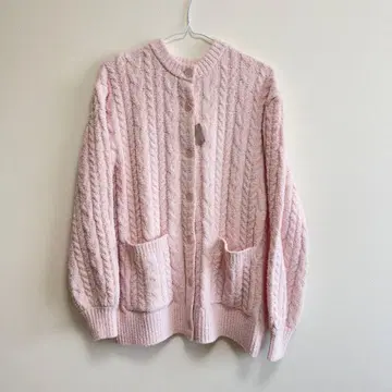 (새상품) SUKALA HOME 릴랙스 필셀라 케이블 가디건 M