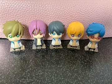 Free! ES 스트랩 피규어 5체 컴프 세트