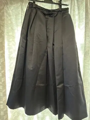 TSURU by MARIKO OKAWA 플리츠 스커트 무지 블랙 36