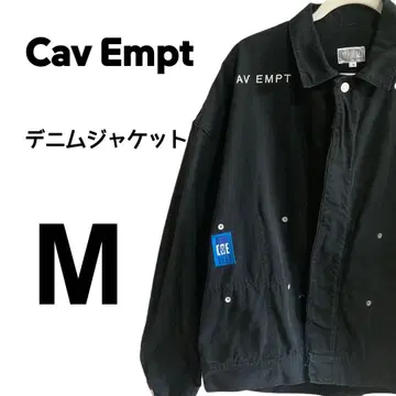 Cav Empt 블랙 데님 자켓 M