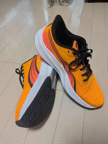 PUMA 푸마 오렌지 러닝화 메쉬 사이즈 27cm