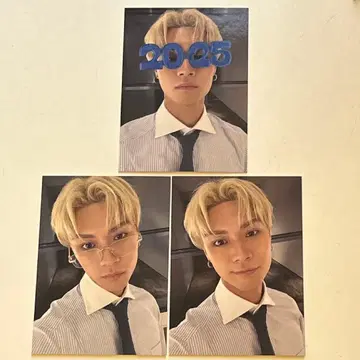 우하라 유히 카드 3종 세트