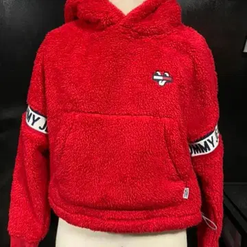 TOMMY JEANS EMOJI 테디 후디 레드