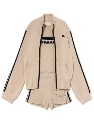 ANDMARY Zoe full zip set up / beige