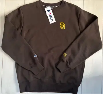 새상품 LL 사이즈 MLB 파드레스 속기모 자수 트레이닝복