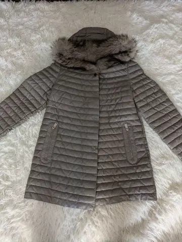 택 포함 새상품 ADORE 정가 20만 엔 가죽 다운 자켓