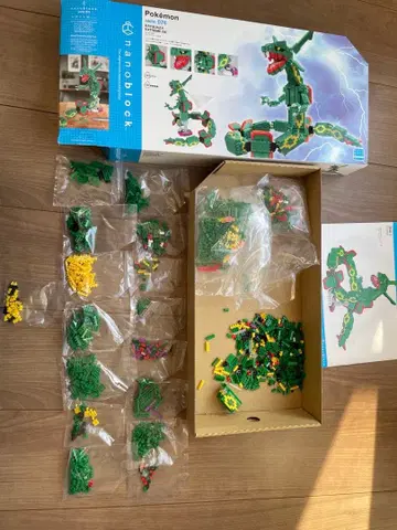nanoblock 포켓몬 세트 레쿠자 익스트림 DX