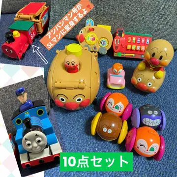 호빵맨 토마스 완구 세트 10점