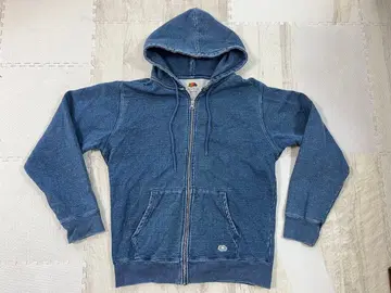 FRUIT OF THE LOOM x BLUE BLUE 지퍼 후드티 M