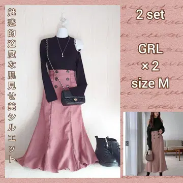 매혹적인 적당한 시스루 미 실루엣 코디 세트 2점 코디 판매