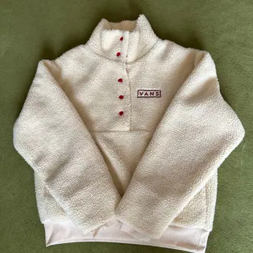 VANS 보아 자켓 M 사이즈 크림