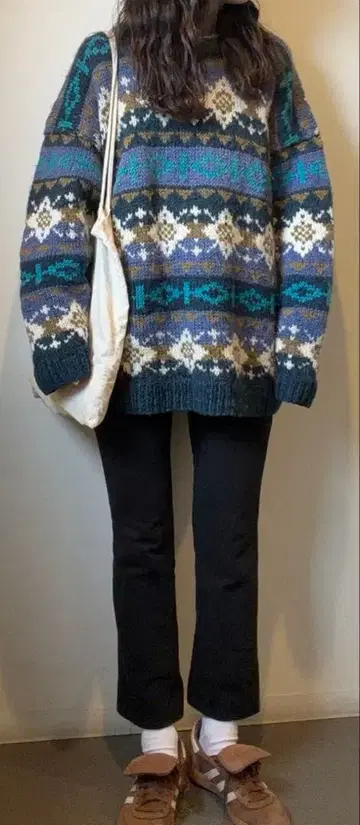 vintage 플레어 레깅스