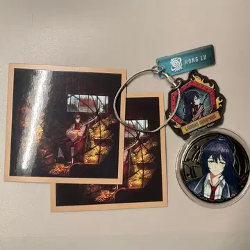 Hong Lu 캔뱃지와 엽서 세트