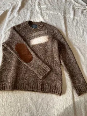 Nahyat 브라운 엘르 엘보 패치 모헤어