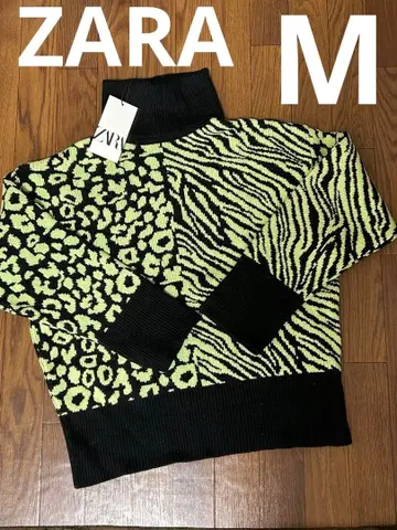 미사용 새상품 ZARA 니트 애니멀 M