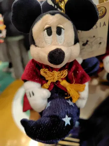 디즈니 스토어 판타지아 봉제 인형 키체인