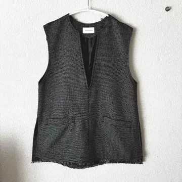 [ 새상품급 ] 유나이티드 애로우즈 그린 라벨 릴랙싱 링 트위드 베스트