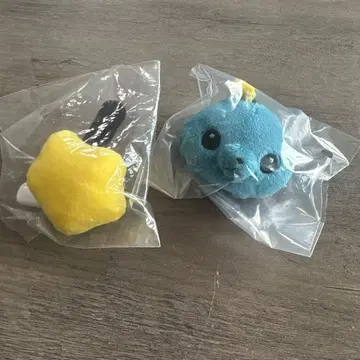 교육 방송 인형 배지 2종