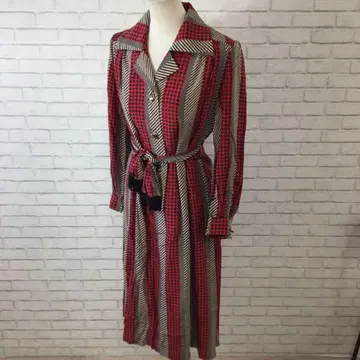 12.11 h149 롱 원피스 올 패턴 레트로 빈티지 11