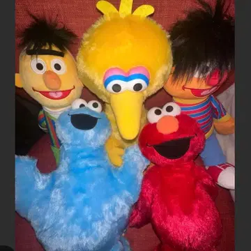 세서미 스트릿 봉제 인형 세트