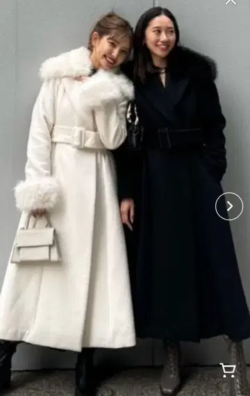 rienda 코트 엘레강트 코트 화이트