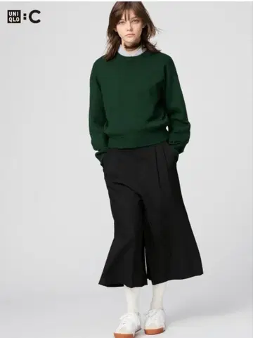 UNIQLO C 큐롯 XL 블랙 유니클로 블랙 LL 사이즈