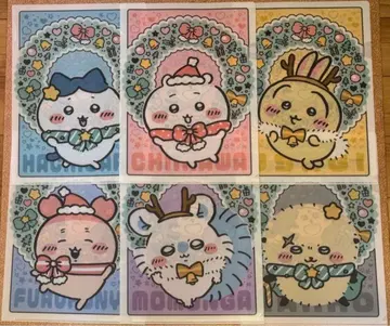 치이카와 오리지널 A4 클리어 파일 전 6종 풀컴플리트 세트