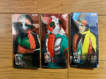 가면라이더 마이크로 피규어 3종 세트