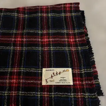 R&D.M.Co. 체크 무늬 스톨