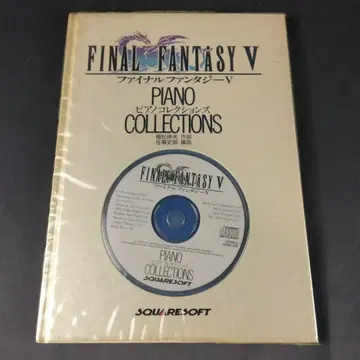 CD 부속 파이널 판타지 5 악보 피아노 컬렉션즈