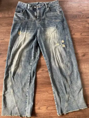 워시드 캐주얼 데님