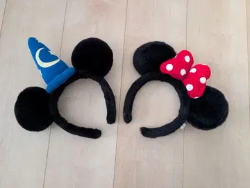 도쿄 디즈니 리조트 미키 미니 머리띠 페어 성인용