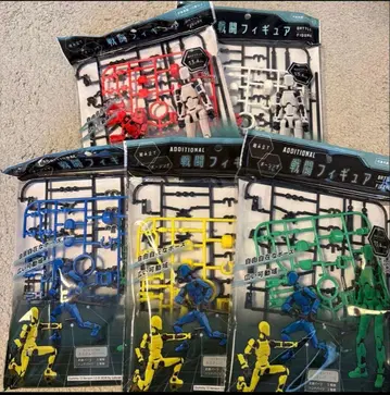 세리아 seria 전투 피규어 배틀 피규어 5색 세트