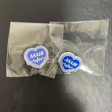 treasure 아사히 핀 배지