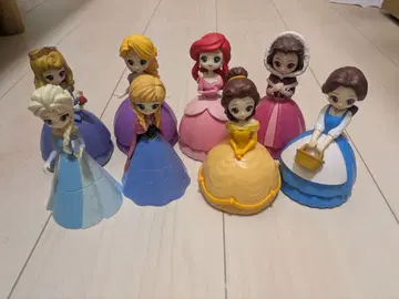 디즈니 프린세스 피규어 8체 세트
