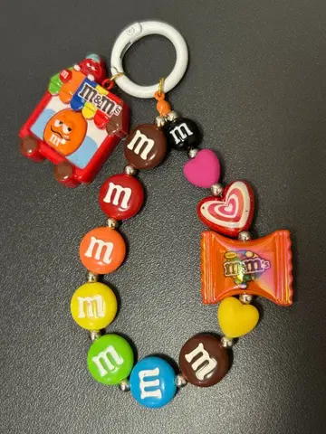 m&m's 컬러풀 스마트폰 스트랩 묶음 판매