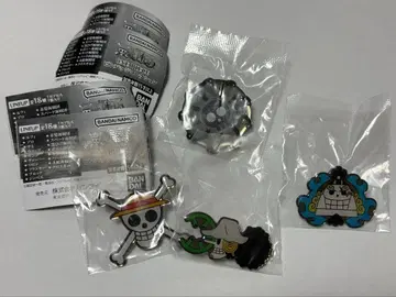 미개봉 새상품 원피스 핀 배지 컬렉션 가챠 4세트