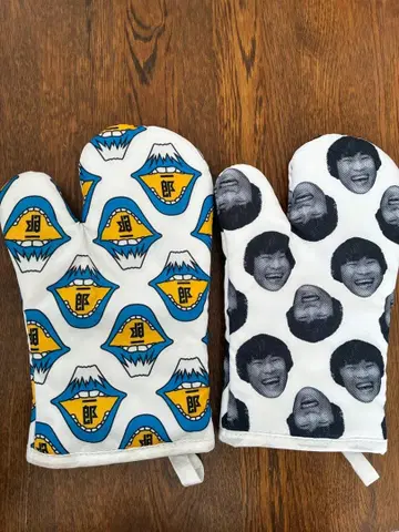 야마구치 이치로 오븐 미트 2개 세트 사카낙션 냄비 집게