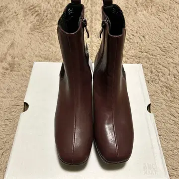 레드 브라운 사이드 고어 부츠 ABC