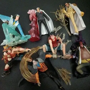 원피스 슈퍼 이펙트 능력자 피규어 7체 세트