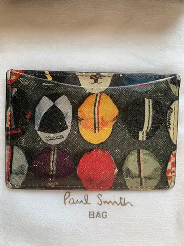 [ 새상품급 ] 폴스미스 캡 패턴 교통카드 지갑 패스케이스 카드 케이스