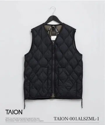TAION-001ALSZML-1 다운 베스트 새상품 L